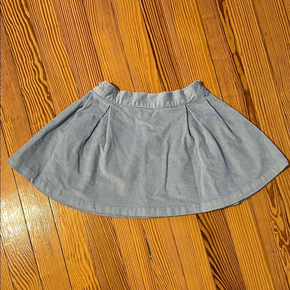 TBBC Light Blue Corduroy Skirt with Adjustable Waist
Never worn